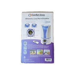 Comfort Zone Ultrasonic Cool Mist Humidifier 3.7L Remote CZHD81
