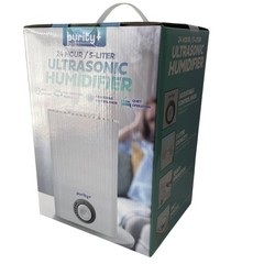 Purity+ Ultrasonic Humidifier 24 Hour 5 Liter White PUR-24HUM Tabletop Room