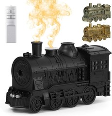 Vintage Steam Train Aromatherapy Humidifier,Creative Humidifier,Dual Mist Outlet