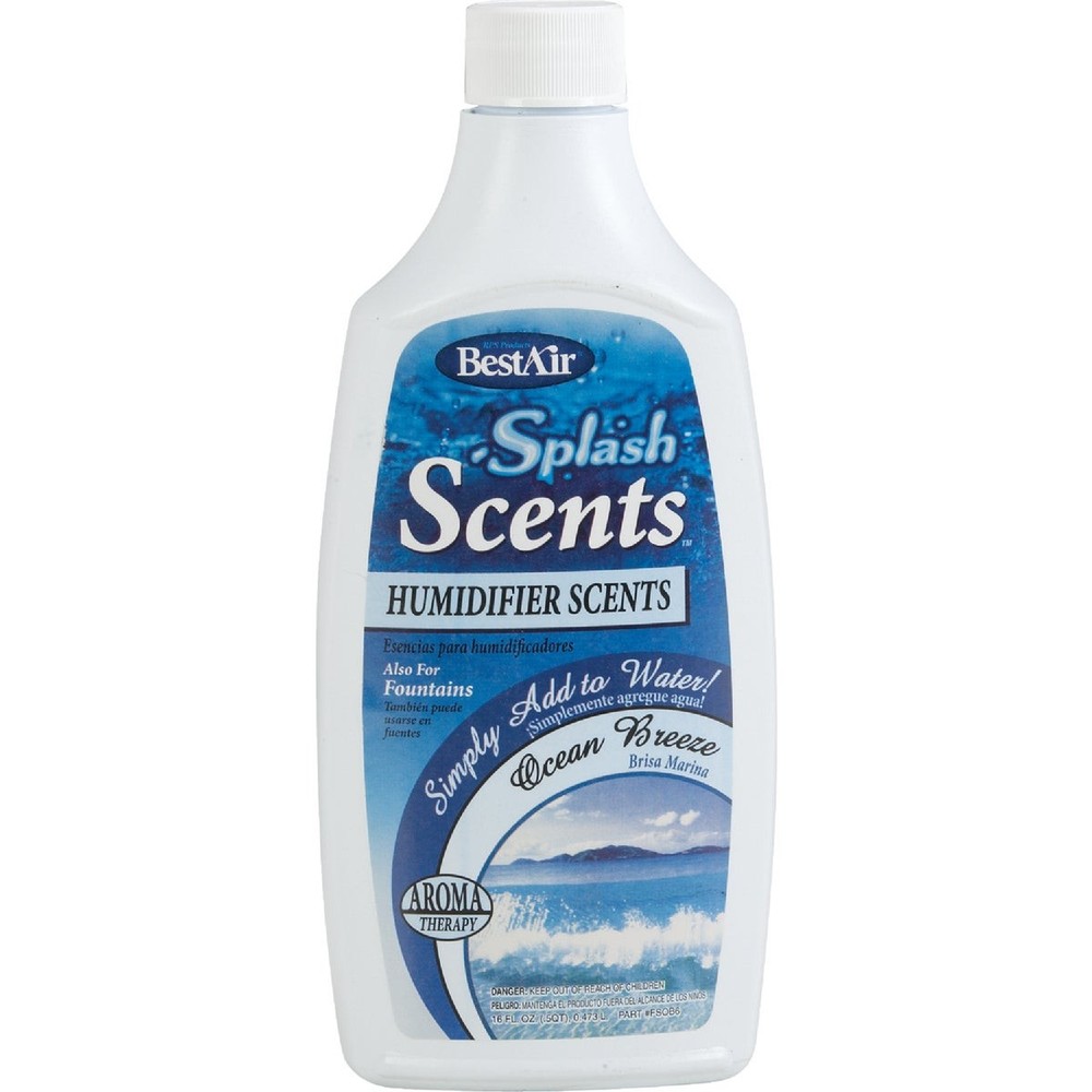Best Air Splash Scents 16 Oz. Ocean Breeze Humidifier Fragrance FSOB-PDQ-6