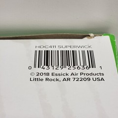 Genuine AIRCARE HDC-411 Super Wick Filter Essickair 4 PACK NEW