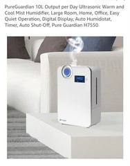 PureGuardian H7550 Ultrasonic Warm and Cool Mist Humidifier