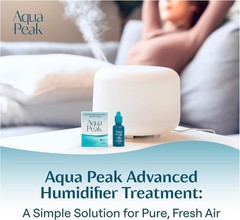 [2-Pack] Humidifier Drops a Clean Tank 400 Uses Food Grade Humidifier Cleaner