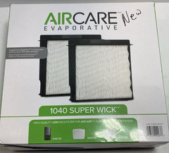 AIRCARE 1040 Evaporative Super Wick Humidifier Filter 2 Wicks NEW