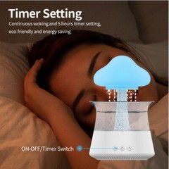 Mushroom Cloud Bedroom Humidifier Large Mist Whole House Aromatherapy Diffuser