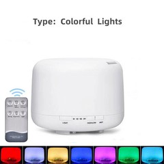 Air Humidifier Aroma Diffuser With Power Adapter, Essential Oil Machine With Sev