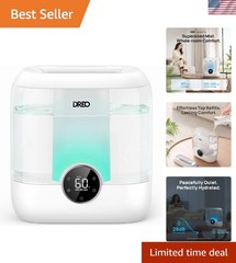 6L Humidifiers for Bedroom, 60H Runtime, 28 dB Quiet, HM524