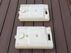 Pair OEM Emerson Electric Whole House Humidifier Water Reservoirs, Caps & Valves