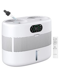 Reuseable Wick Evaporative Humidifier for Bedroom Quiet Healthy Baby Humidifi…