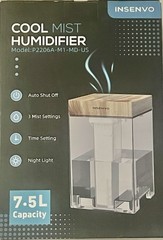 Humidifier 7.5L for Bedroom, Anti-leak Design & Top Fill, Ultrasonic Cool Mist