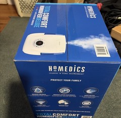 Homedics TotalComfort Warm & Cool Mist Ultrasonic Humidifier Deluxe SEALED
