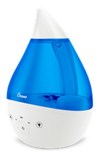 Crane Drop 2.0 Humidifiers Ultrasonic Cool Mist Humidifier Filter Free 1 Gallon