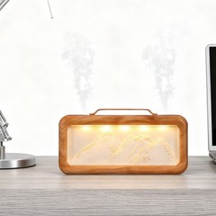 Snow Mountain Humidifier Desk Humidifiers for Office Living Room