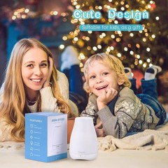 Portable Aromatherapy Diffuser Humidifier Night Light Adjustable Mist Modes New
