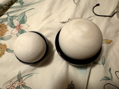 Humidifiers, Set of 2 Stone Decorative Ceramic Natural Water Humidifier,
