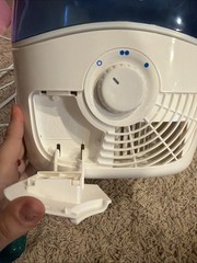 Vicks Cool Mist Humidifier For Small Room With 6 Filters And Fish Cleaner