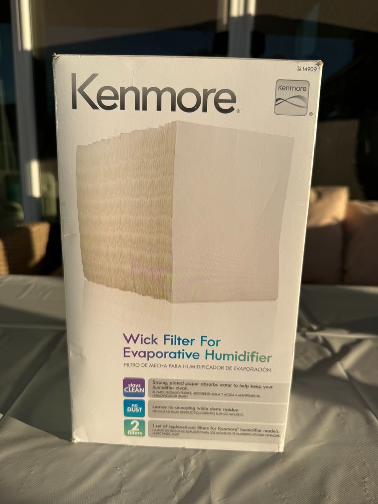 Kenmore Wick Filter for Evaporative Humidifier – Model 32-14909 – 2 Filters