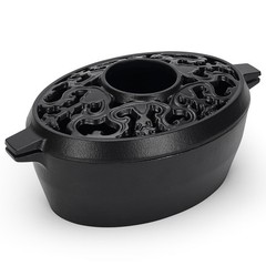 Wood Stove Steamer,2.5Quart Cast Iron Humidifier for Wood Stove,Large Capacit…