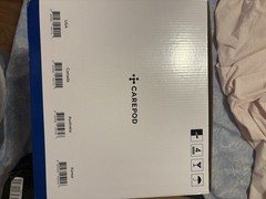 Carepod One Ultrasonic Filterless Top Fill Humidifier 500 sq ft, White Steel