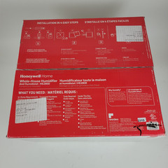 HoneyWell 17 Gal Bypass Flow-Through Whole House Humidifier & Humidistsat HE280D