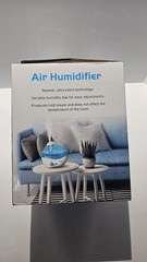 Pohl+Schmitt HU11 Ultrasonic Cool Mist Humidifier New Open Box 1.5L Blue