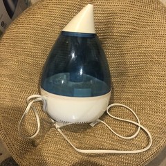 Crane 1 Gal Drop Ultrasonic Cool Mist Humidifier for Medium/Large Rooms