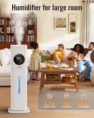 Humidifiers Bedroom 2.1Gal/8L Humidifier large room W/ Essential Oil Diffuser