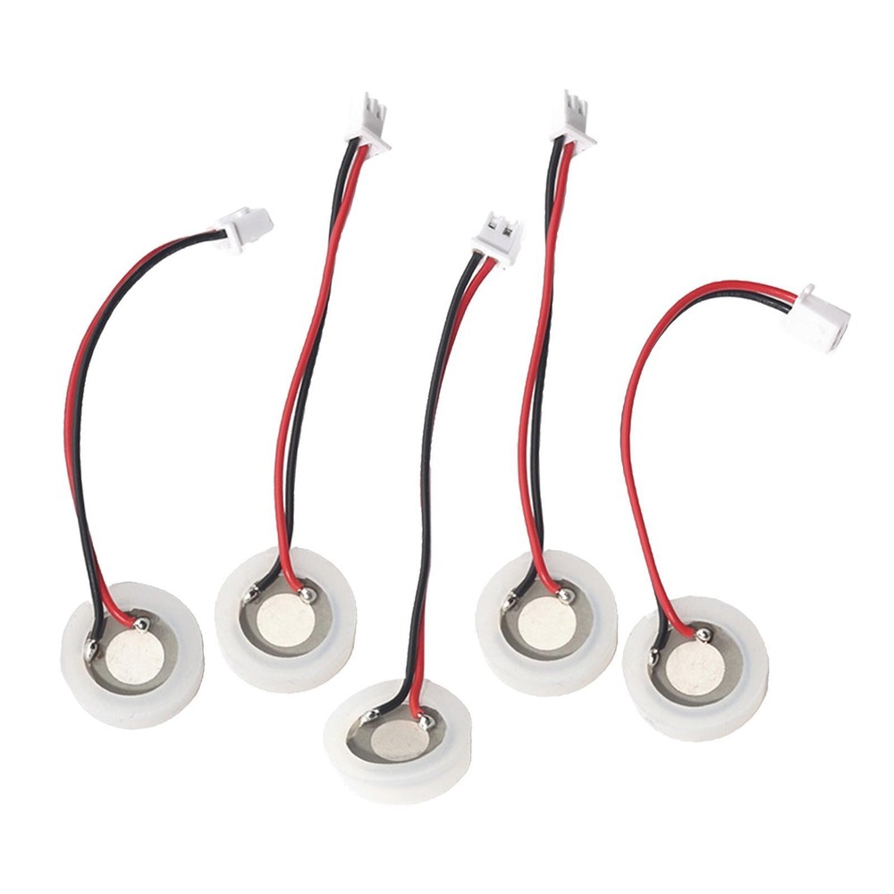 5 Pieces Transducer Ceramics Discs for Home DIY Micro