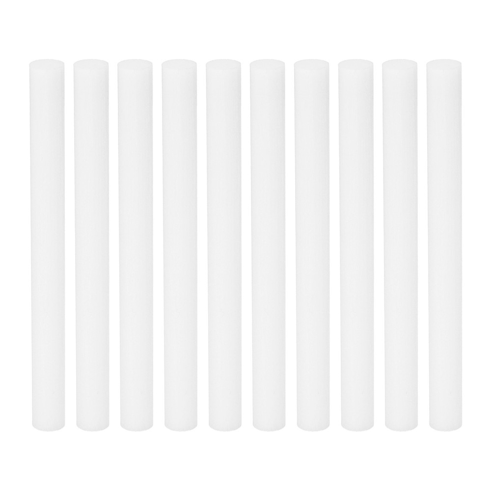10Pcs Cotton Filter Sticks humidifier stick White (4.72” x 0.39”)