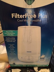 Vicks Filter Free Plus Cool Mist Ultrasonic Humidifier – 1.2gal – Medium