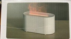 Flame Humidifier USB C | Aromatherapy Machine (Black) **CORD NOT INCLUDED**