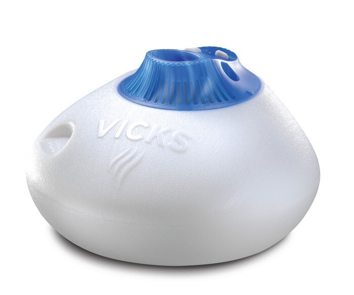 Vicks WarmSteam (V150SGN) 5.6 L Night Light Auto-Shut Off Vaporizer – White