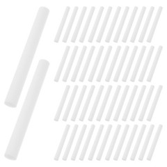 50Pcs Versatile Cotton Filter Sticks for Perfume Diffuser White Fiber Cotton