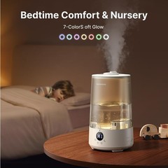 Homvana H101 3.6L Cool Mist Humidifier Bedroom Ultrasonic Aroma Diffuser