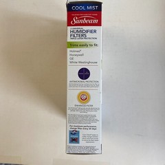 Sunbeam SFU001 Cool Mist Humidifier Filter Duracraft Holmes Honeywell 2-Pack