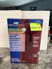 NEW Air Innovations Aromatherapy Humidifier 70 Hour Runtime Model MH-527 Red
