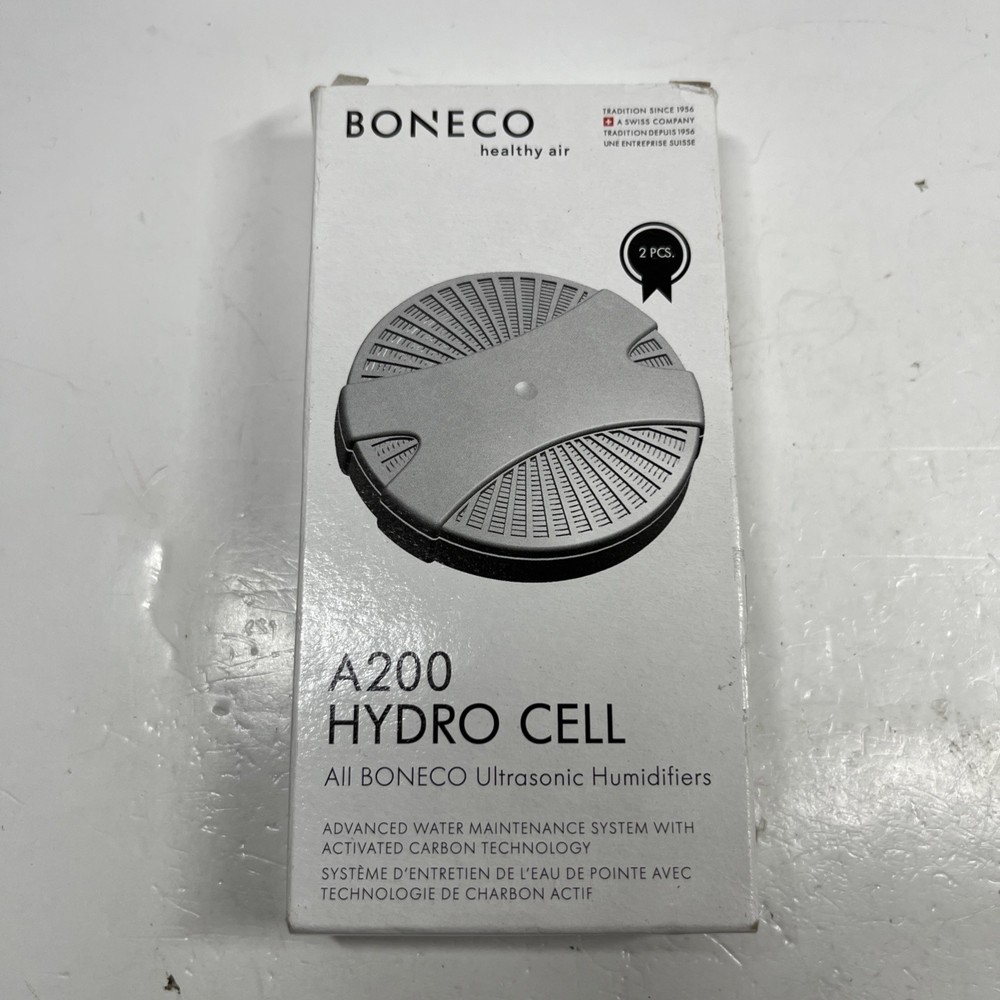 BONECO AOS Hydro Cell A200 Humidifier Filter with Activated Carbon 2 Pack NEW