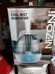 Nizoni Portable 360 Degree Cool Mist Humidifier – NEW In Box.