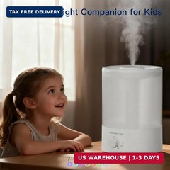MegaWise Healthy Top-Refill Cool Mist Humidifiers for Bedroom, 24dB Ultrasonic A