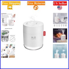 Portable Mini USB Humidifier 500ml, Quiet, Auto Shut-Off, for Travel/Home
