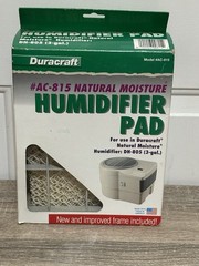 Duracraft OEM Humidifier Filter Wick AC-815 Natural Cool Moisture Humidifier Pad