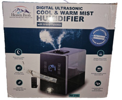 Heaven Fresh HF 710 Digital Ultrasonic Cool/Warm Mist Humidifier with Aroma I…