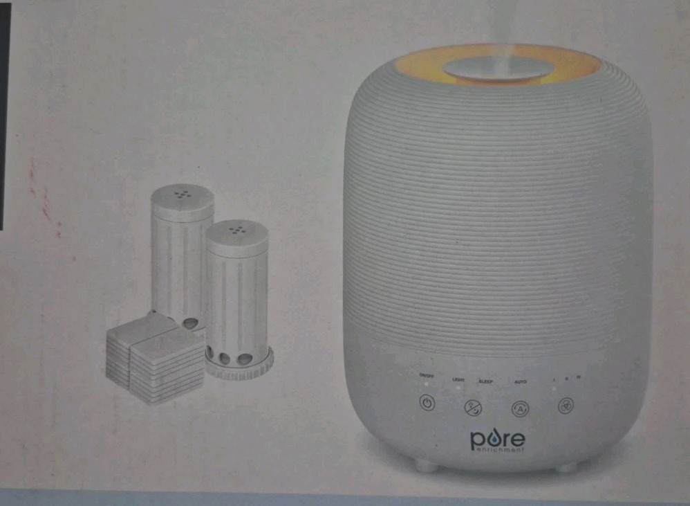 Hume Sense Pure Enrichment Top Fill Humidifier Set Bundle, 1 Pack OPEN BOX