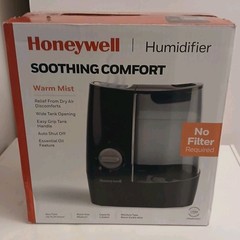 Honeywell Soothing Comfort Warm Mist Humidifier Used Once; In Original Packaging