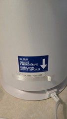 HoMedics TotalComfort Deluxe Warm & Cool Mist Ultrasonic Humidifier UHE-WMTF185
