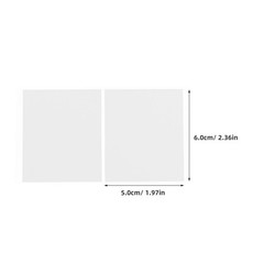 10 Pcs Ceiling Light Soft Film Adhesive Diffuser LED Strips for Lights