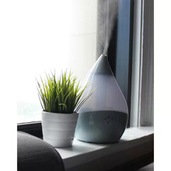 0.5 Gal. Droplet Ultrasonic Cool Mist Humidifier for Small to Medium Rooms up to