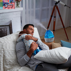 Aquaoasis® Cool Mist Humidifier (2.2L Water Tank) Quiet Ultrasonic Humidifiers f