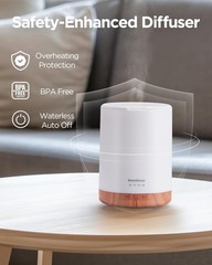 300ML Essential Oil Diffuser, Premium 5-in-1 Ultrasonic Aromatherapy Di