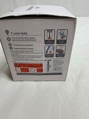 650ml USB Portable Air Humidifier – 7 Color LED Night Light – Silent Mist Maker